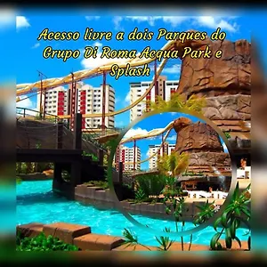  Apartamento Spazzio Di Roma Com Acesso Ao Acqua Park Splash Brasil
